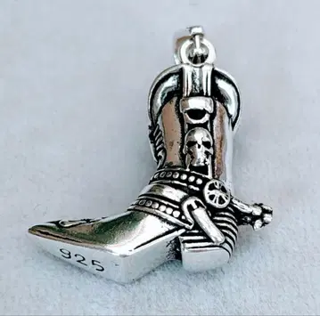 NEW 터키산 925silver 펜던트 탑(웨스턴 부츠)