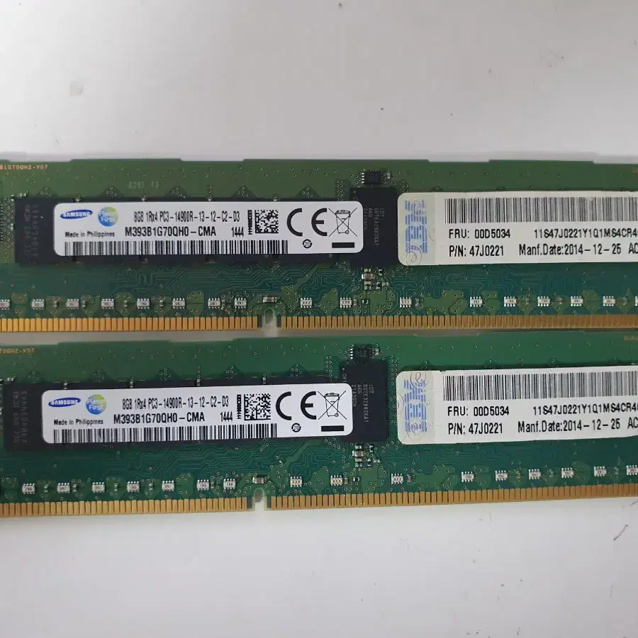 서버용 DDR3 16G, 8G REG 램 / 일반램 X