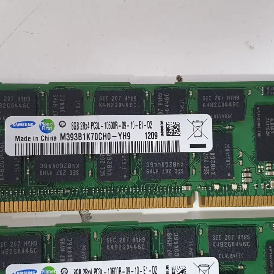 서버용 DDR3 16G, 8G REG 램 / 일반램 X