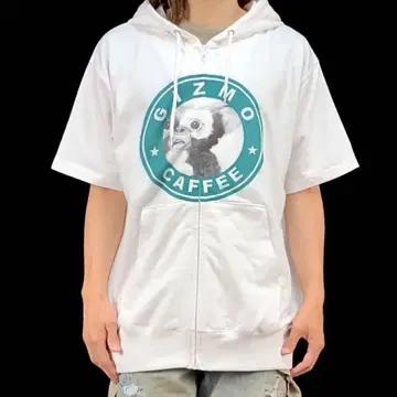새상품 기즈모 그렘린 스벅 차이나 타운 진수 집업 반팔 후드티