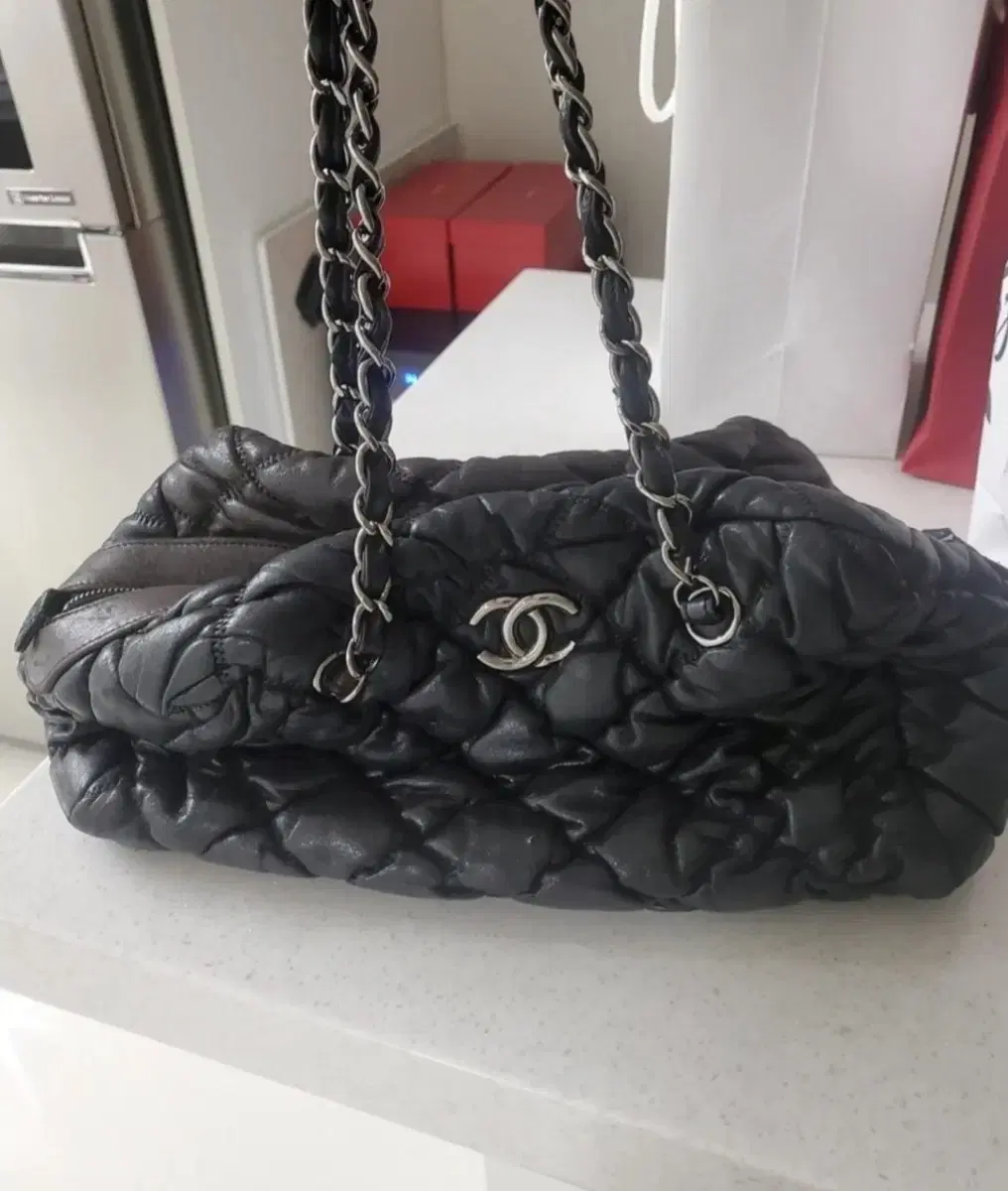 Chanel Claudie Double Quilted Bag