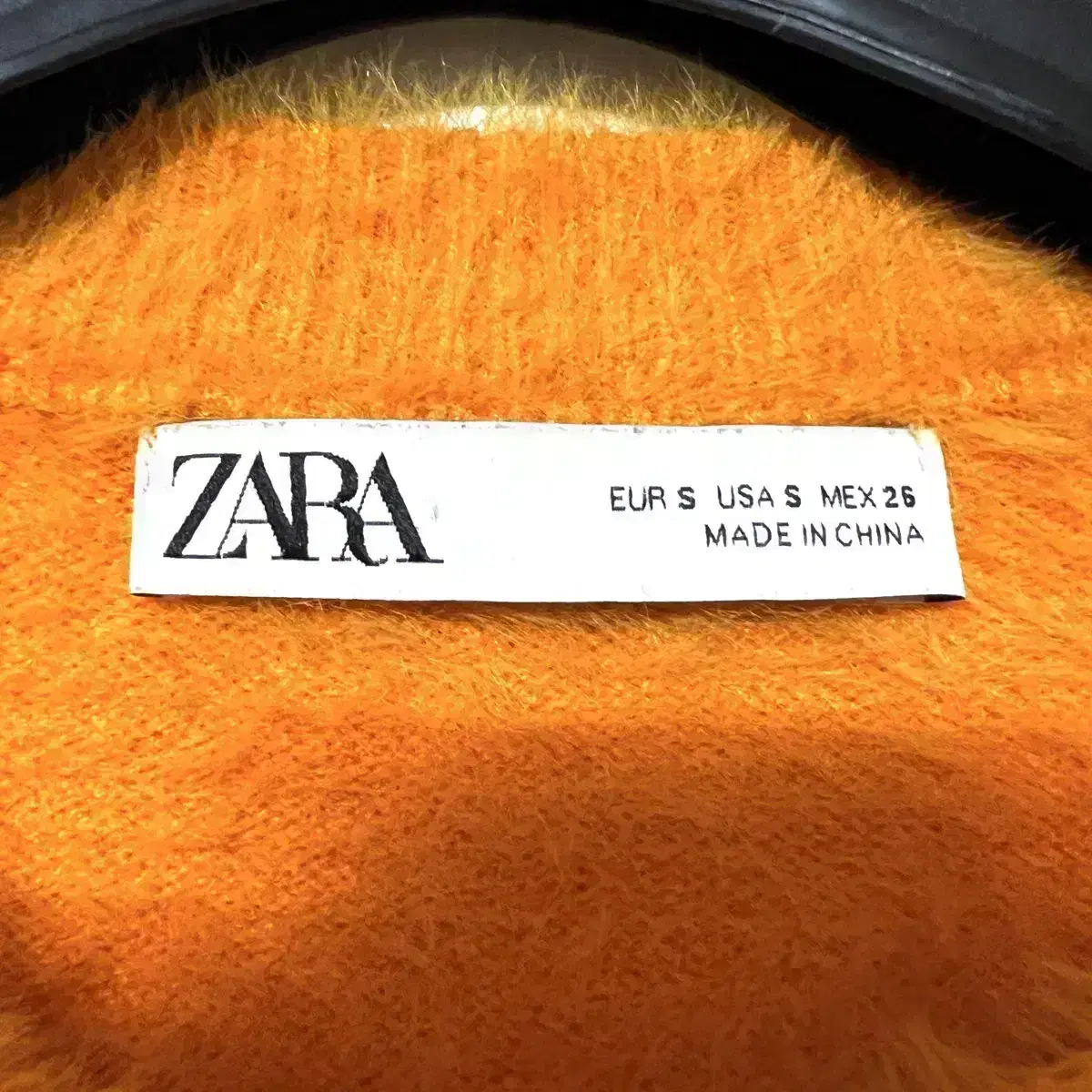 [S,90]자라 여성 모헤어 크롭 가디건 zara