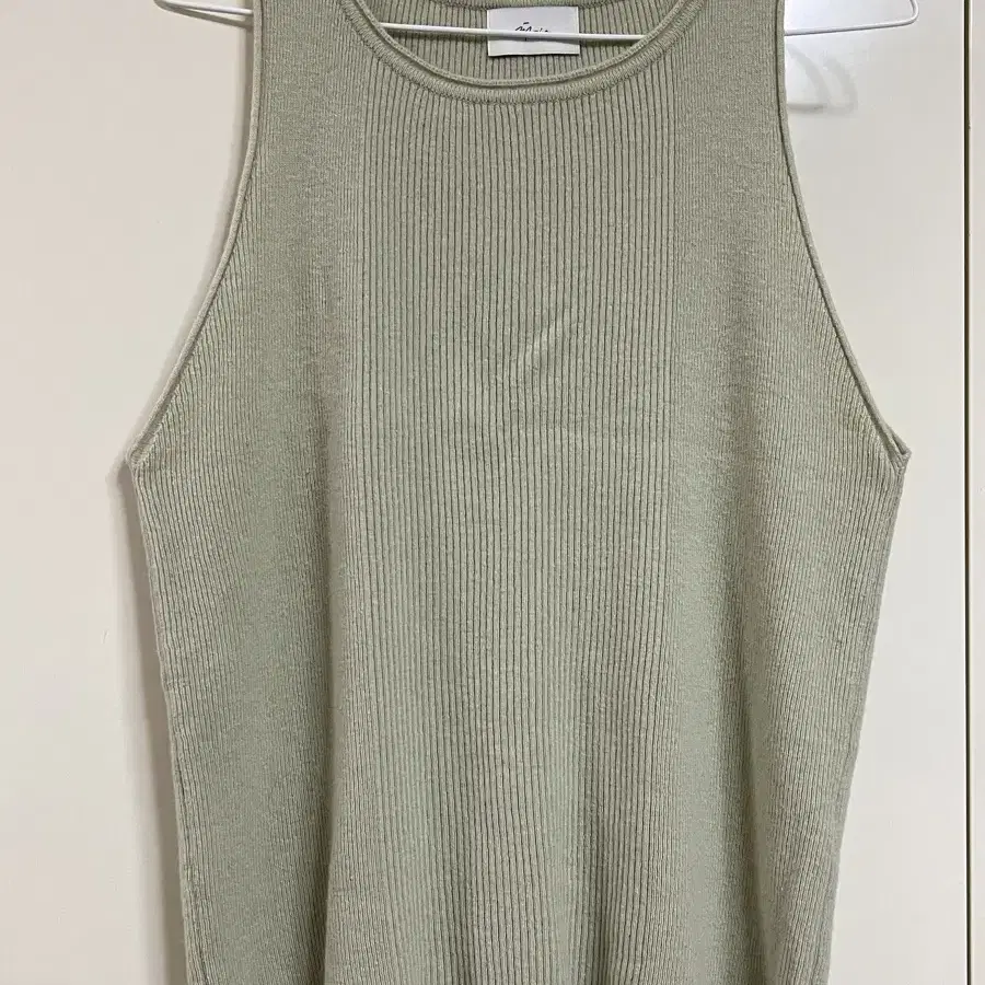 모이아 울 니트 탑 wool knit top (winter melon)