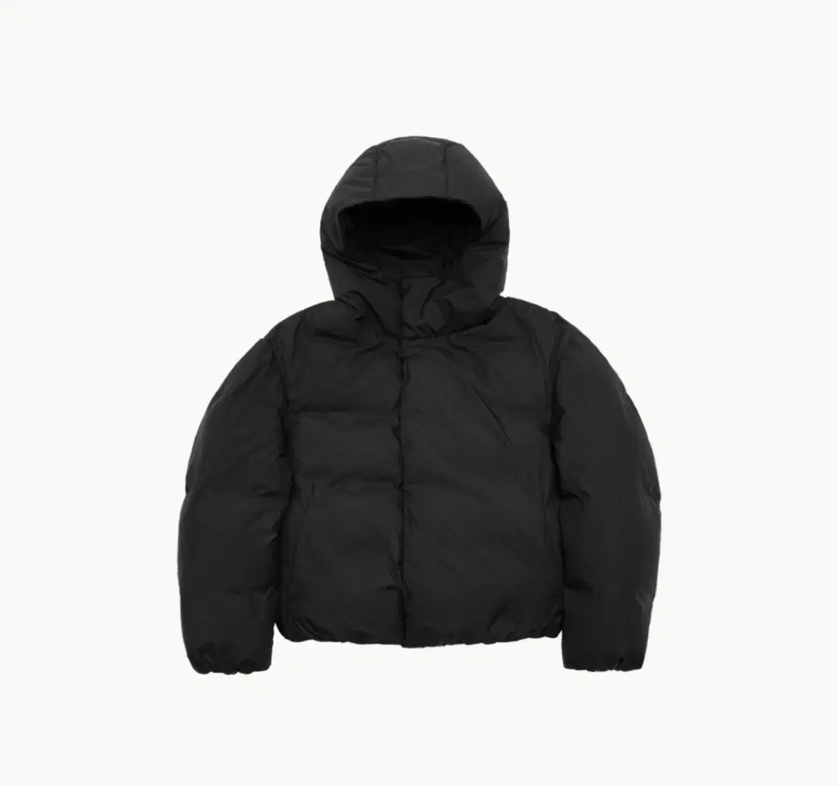 AMOMENTO 아모멘토 Hooded down puffer M