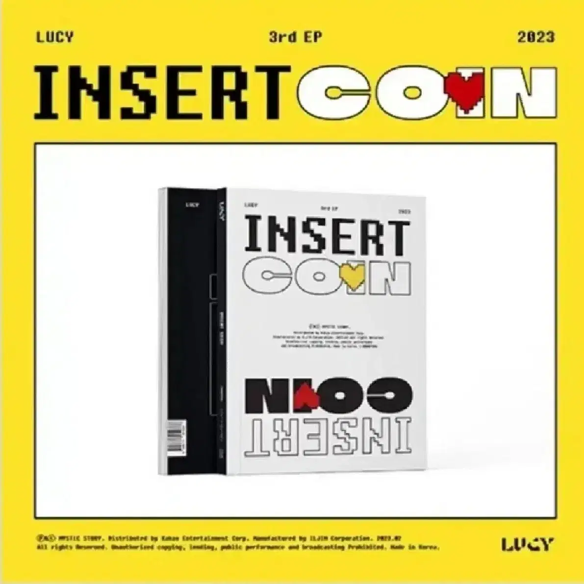 [미개봉] 루시 앨범 인서트 코인 Insert Coin