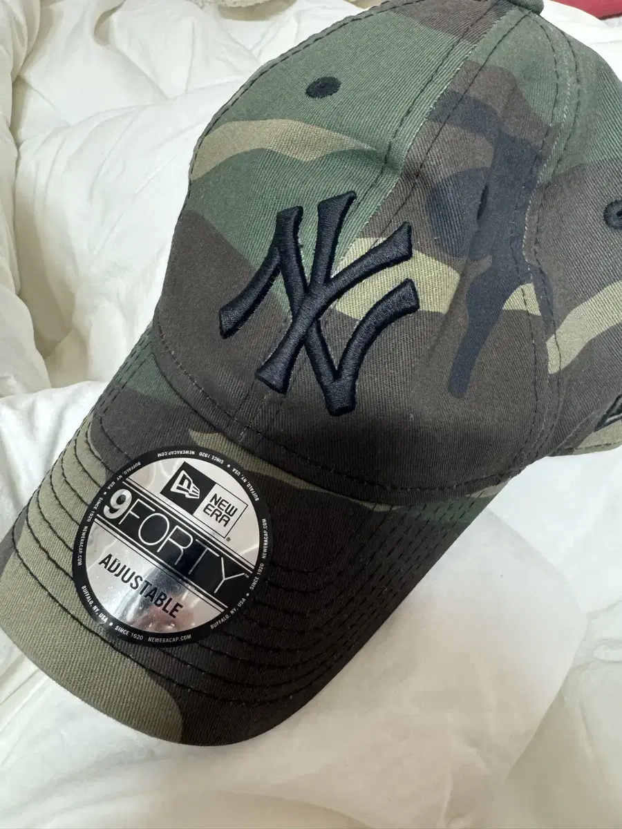 New Era M L B MLB Camo Ballcap Hat