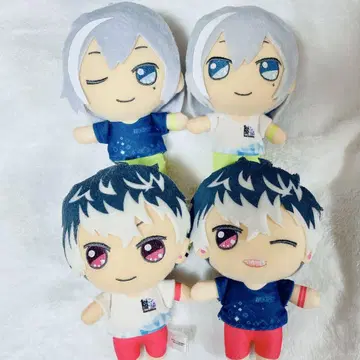 아이나나 키라두루 봉제 인형 Re :vale 백,천 4종 세트