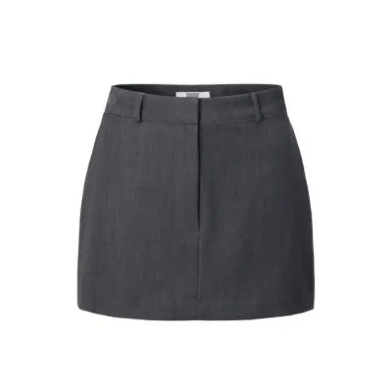 카키포인트 mini hook skirt black