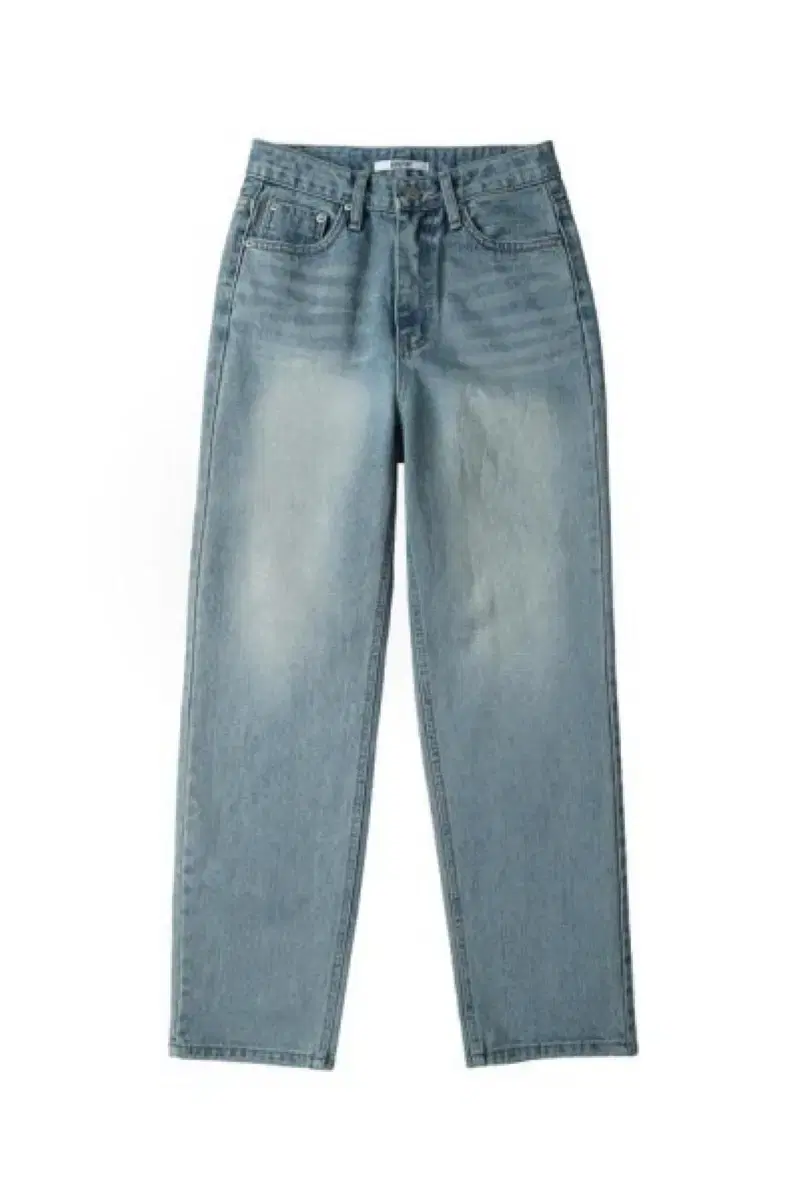 카키포인트 straight jeans lightblue