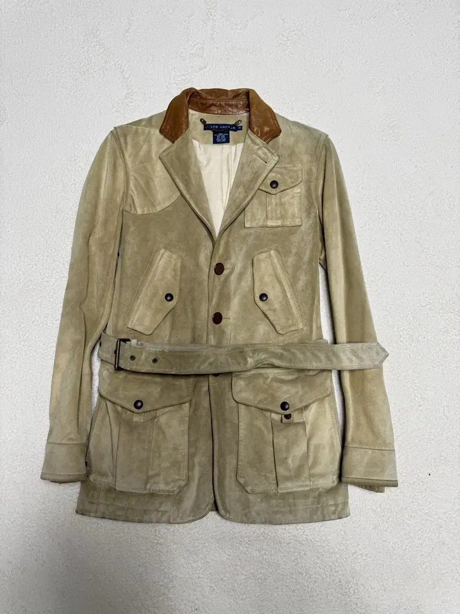 Ralph Lauren Hunting type suede calfskin jacket