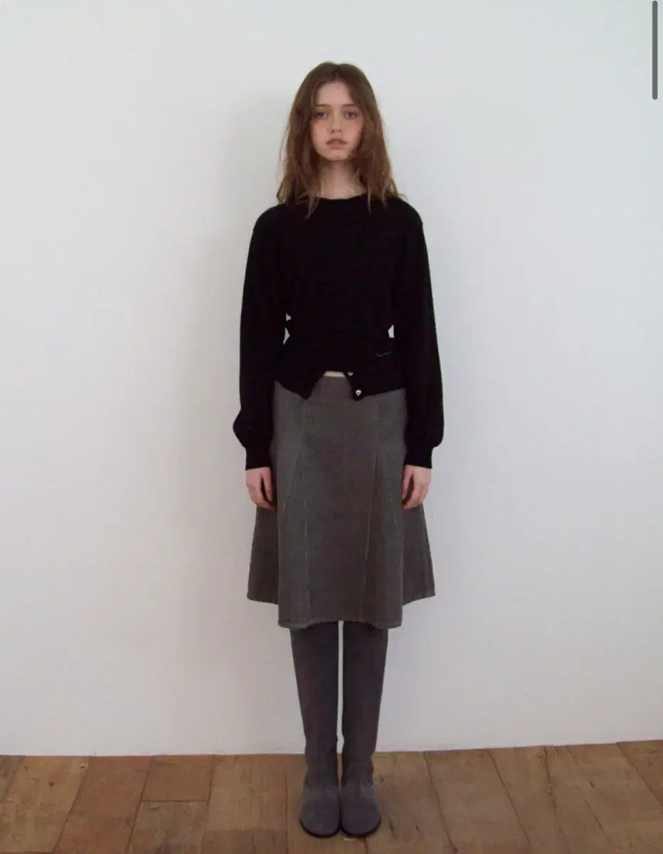 스무스무드 nancy corduroy skirt