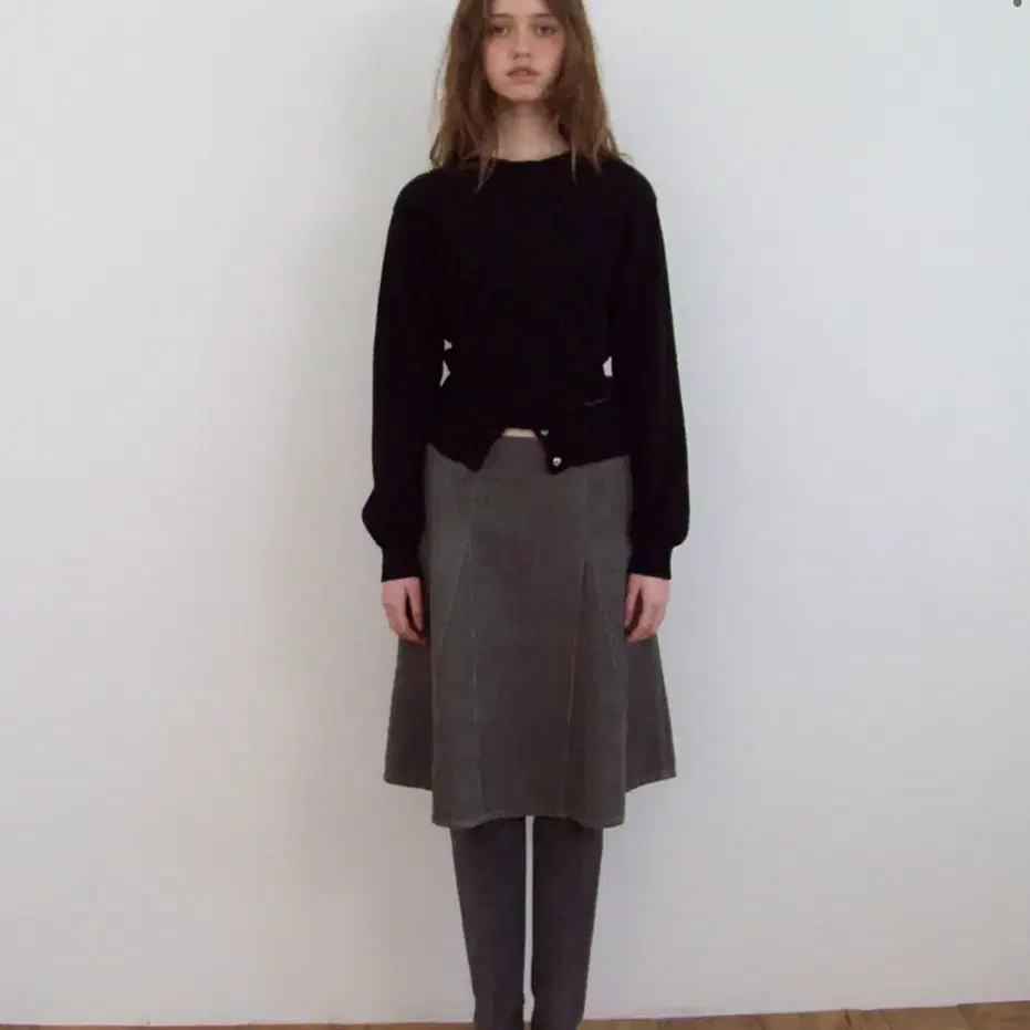 스무스무드 nancy corduroy skirt