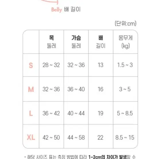 베니즈 강아지 하네스 (3-5키로용) m 사이즈