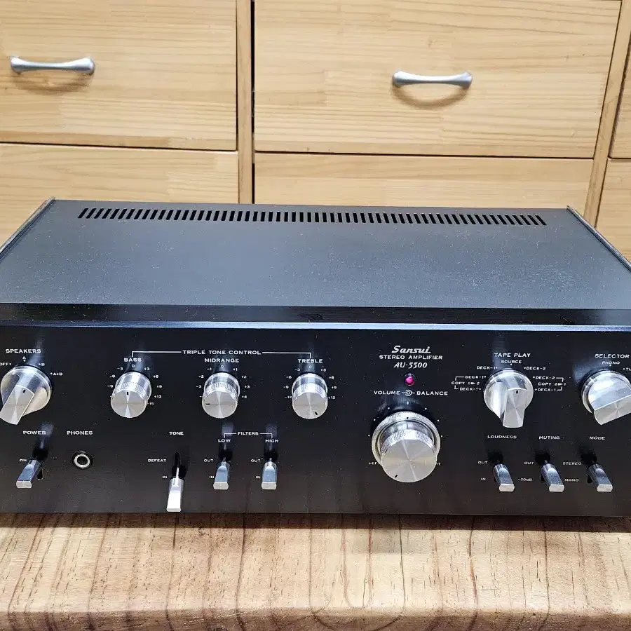 산수이 SANSUI AU-5500 인티앰프