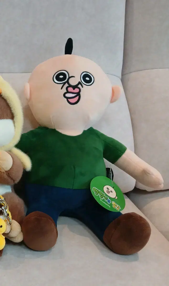 [새상품] 귀여운 빵빵이 인형 메롱 30cm