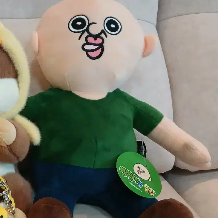 [새상품] 귀여운 빵빵이 인형 메롱 30cm