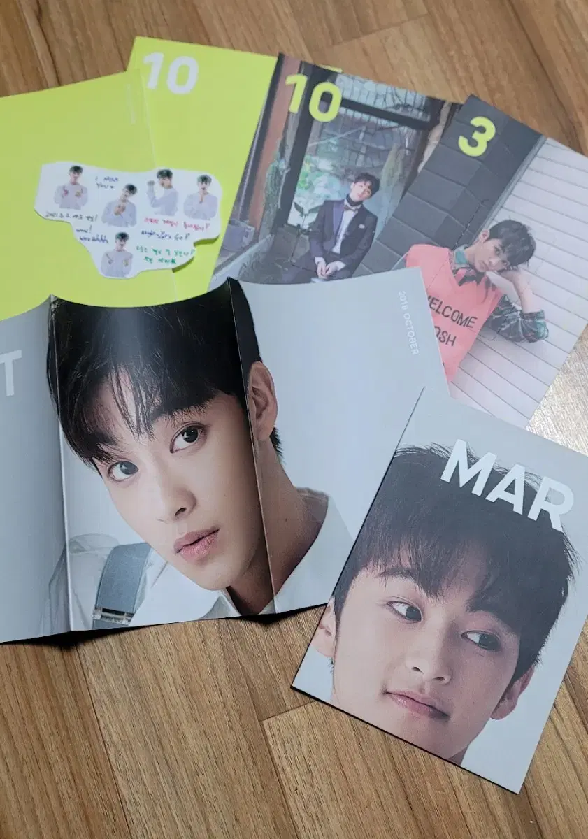 NCT 마크 2018+2021 공식 시즌그리팅 굿즈