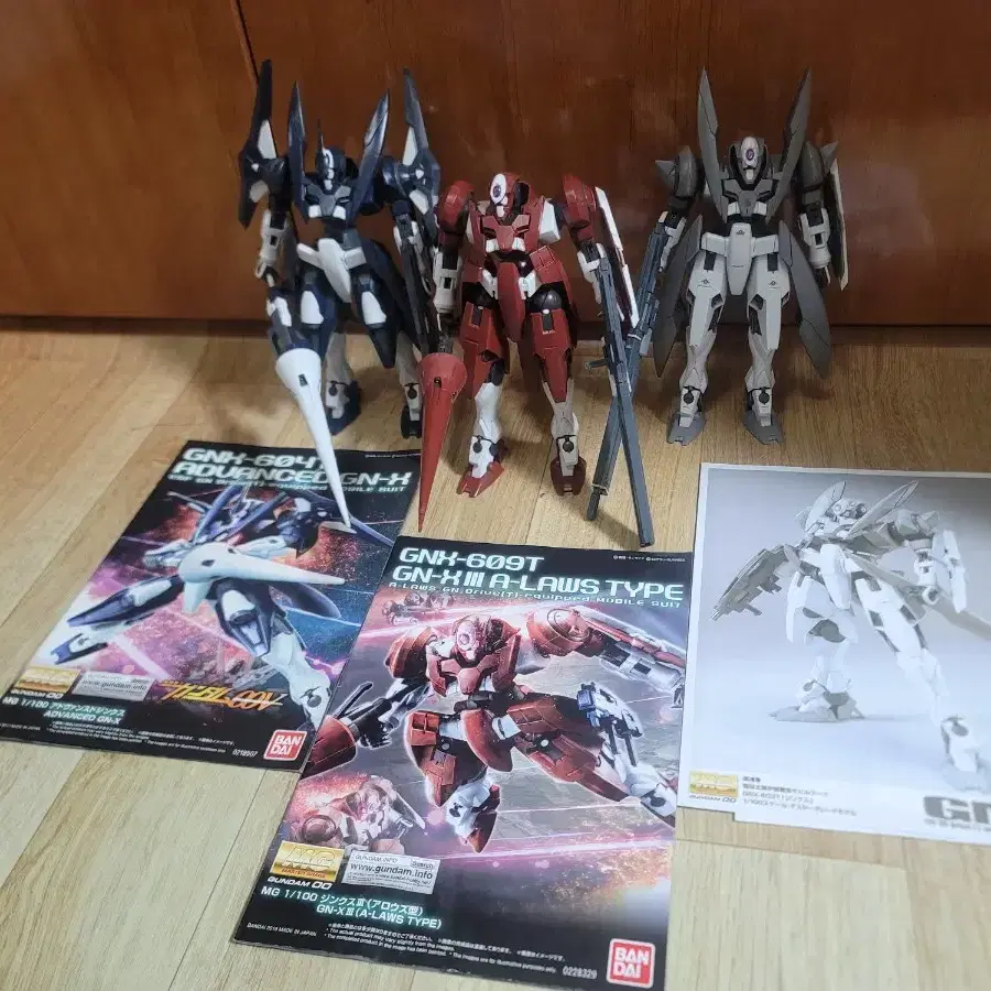 MG 1/100 징크스 GN-X / III / 어드밴스드 건담 건프라 프