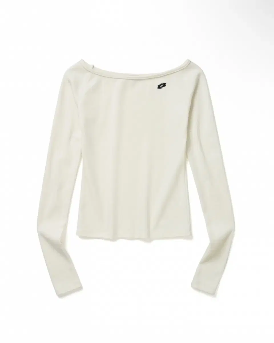 Women ribbed sleeve(ivory)