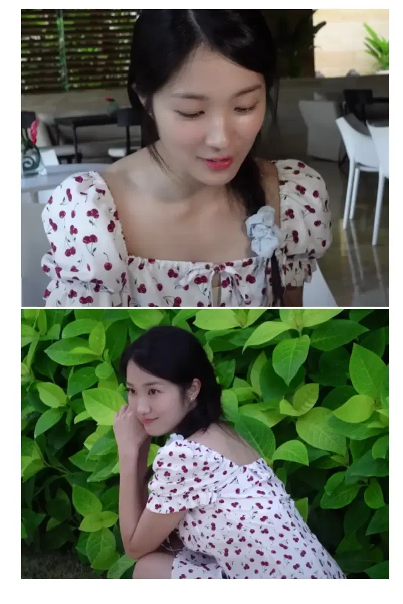 이바나헬싱키 Kirsikka dress 화이트 s