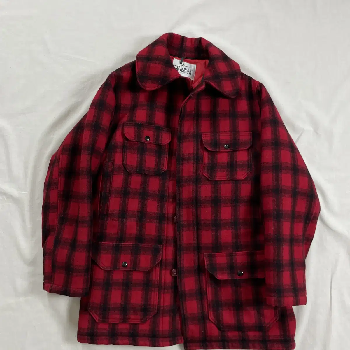 Woolrich 80s 울리치 매키노 울 헌팅자켓 40