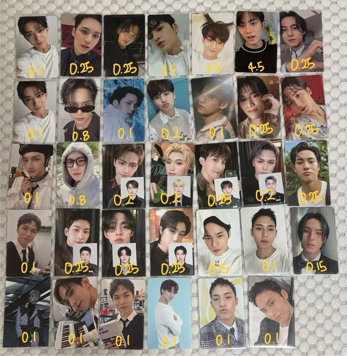 seventeen s.coupsjoshua jun wonwoo d.e.e.t. dk mingyu minkyu vernon dino photocard Quick sale