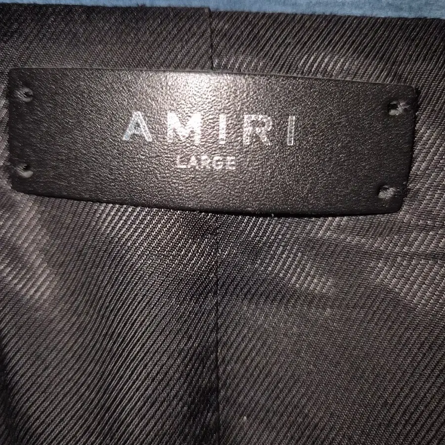 AMIRI 스웨이드 자켓