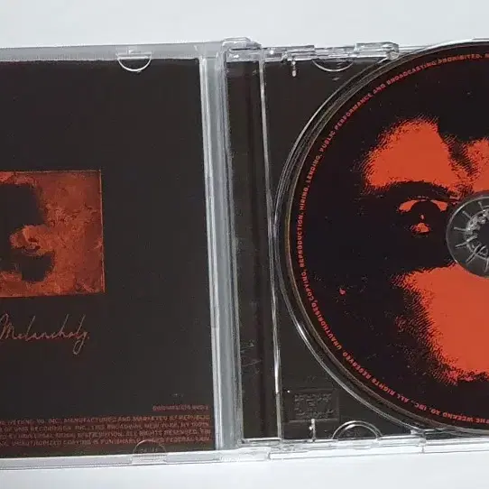 위켄드 미니앨범 My Dear Melancholy, 앨범 시디 CD