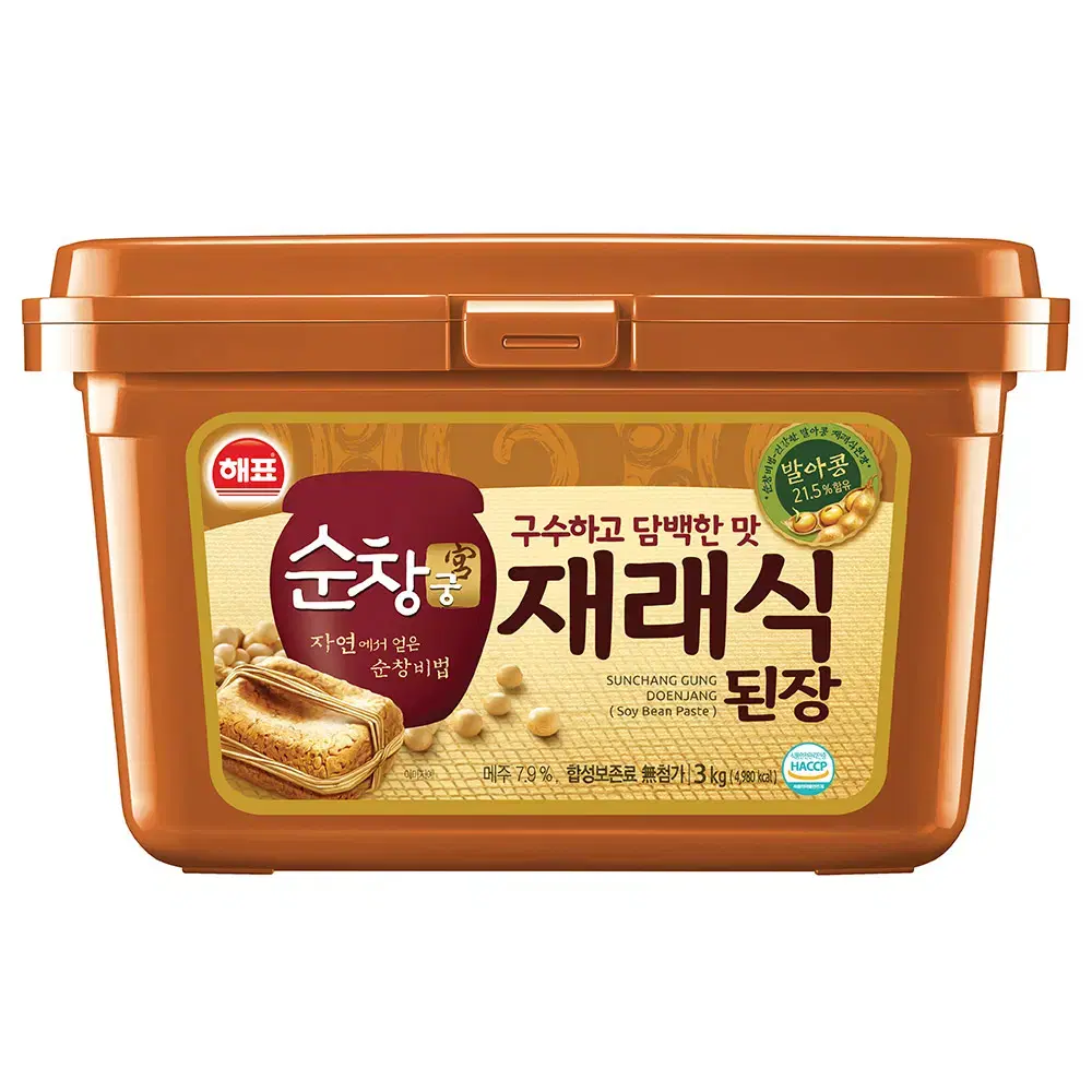 무료배송-해표 순창궁 재래식 된장 3kg 1개