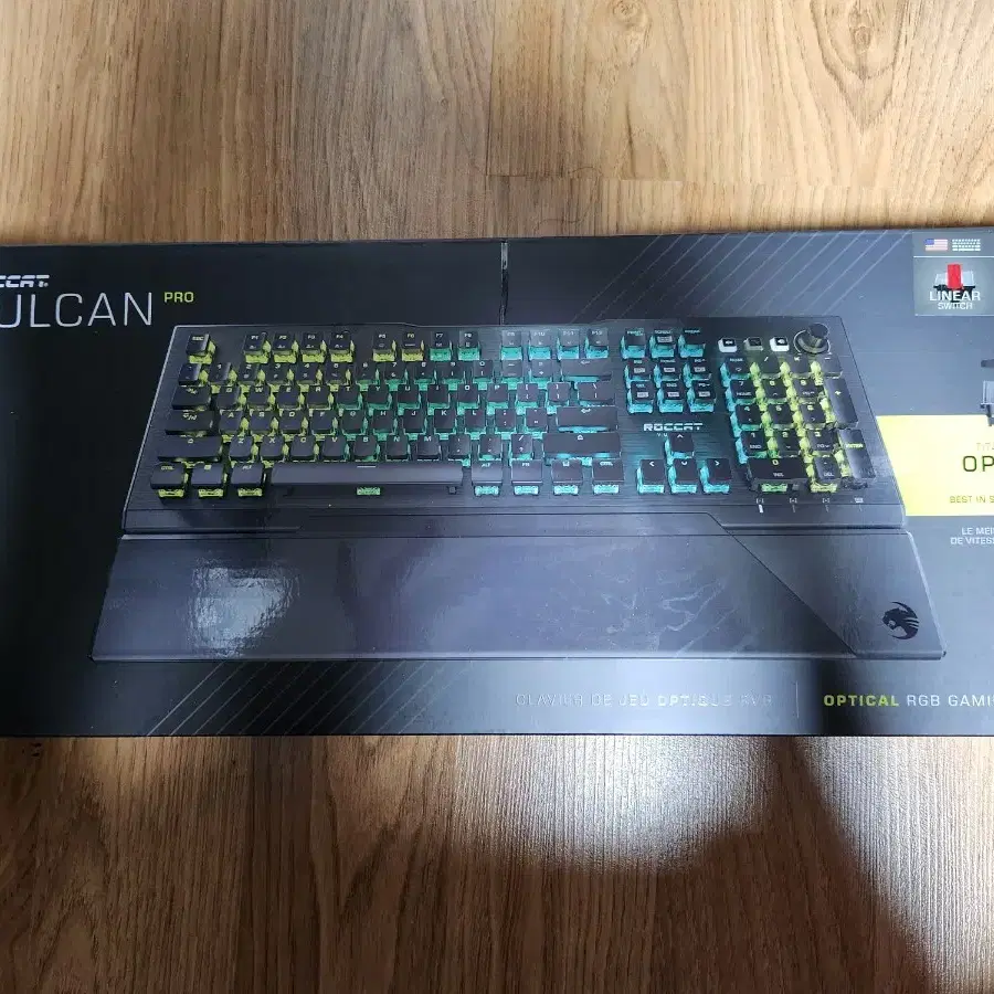 ROCCAT VULCAN PRO 로켓 불칸 프로 리니어 적축 영문 키보드