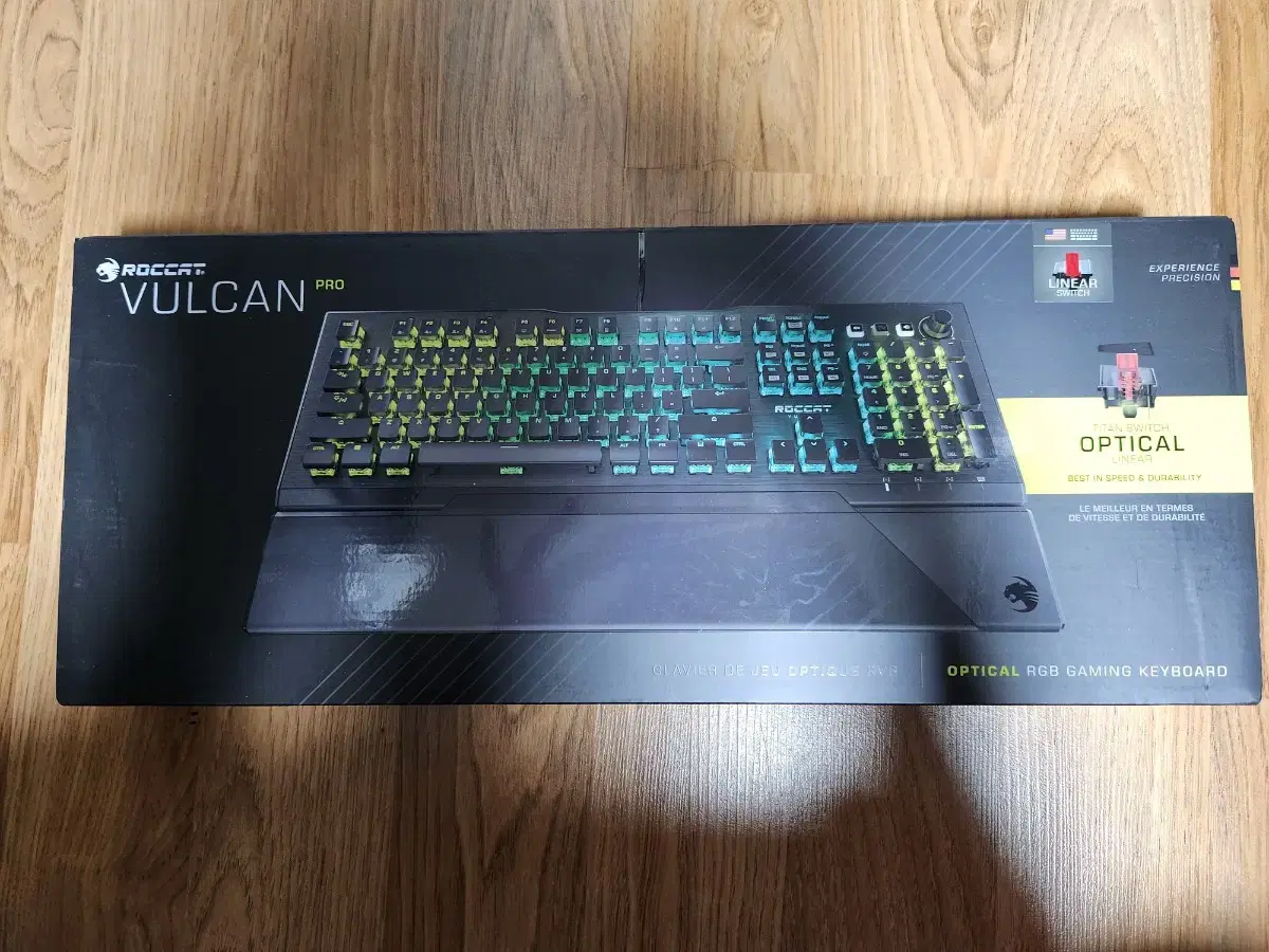 ROCCAT VULCAN PRO 로켓 불칸 프로 리니어 적축 영문 키보드