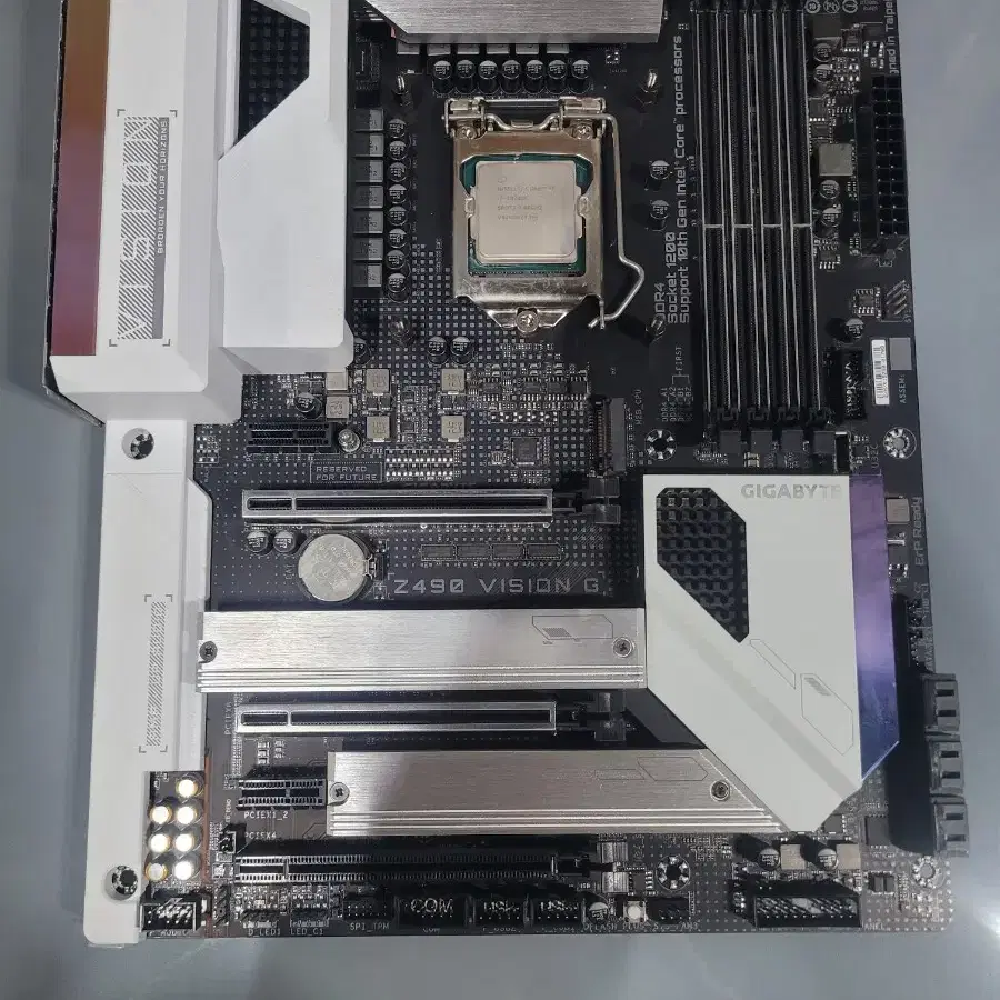 i7 10700k z490 비전 G cpu 메인보드 ssd