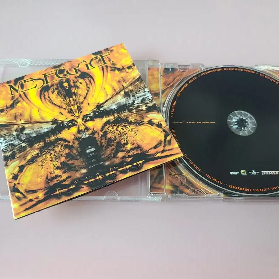 Meshuggah - Nothing 메탈 CD 메슈가