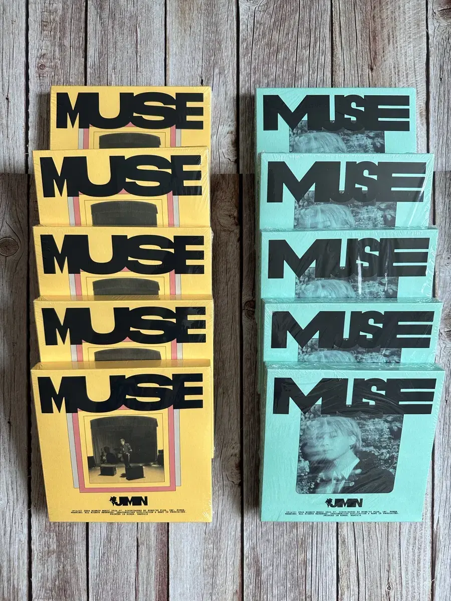 미개봉 지민 뮤즈 앨범 MUSE Album 대량 가능