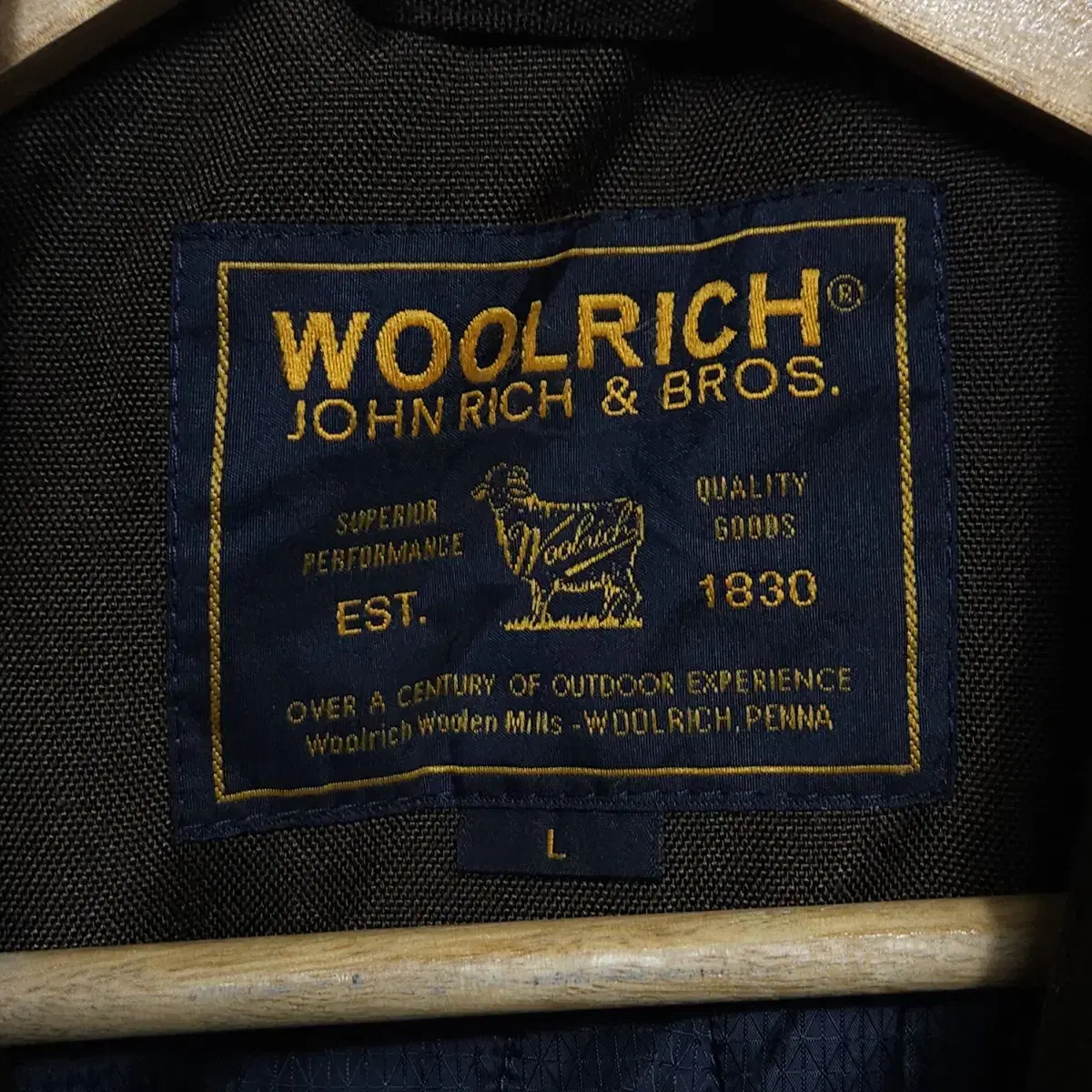 [남성100-105]WOOLRICH 울리치 M65 필드 점퍼 자켓