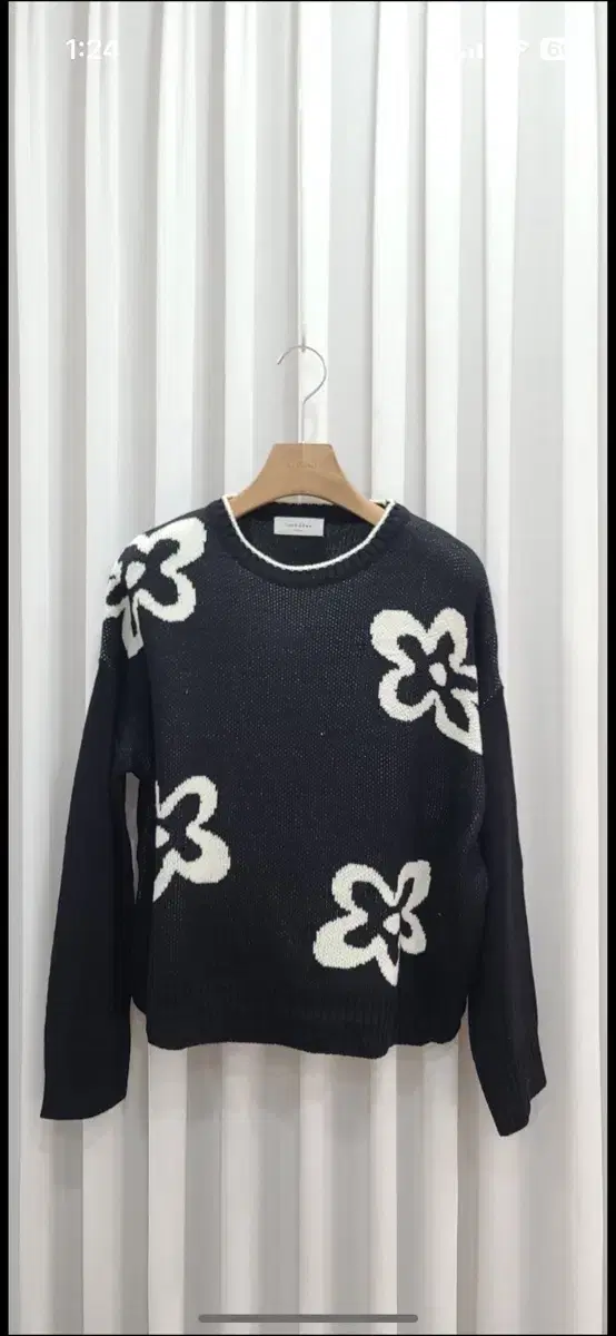 [New Arrivals] Partridge and Flower Point Knit Sweater