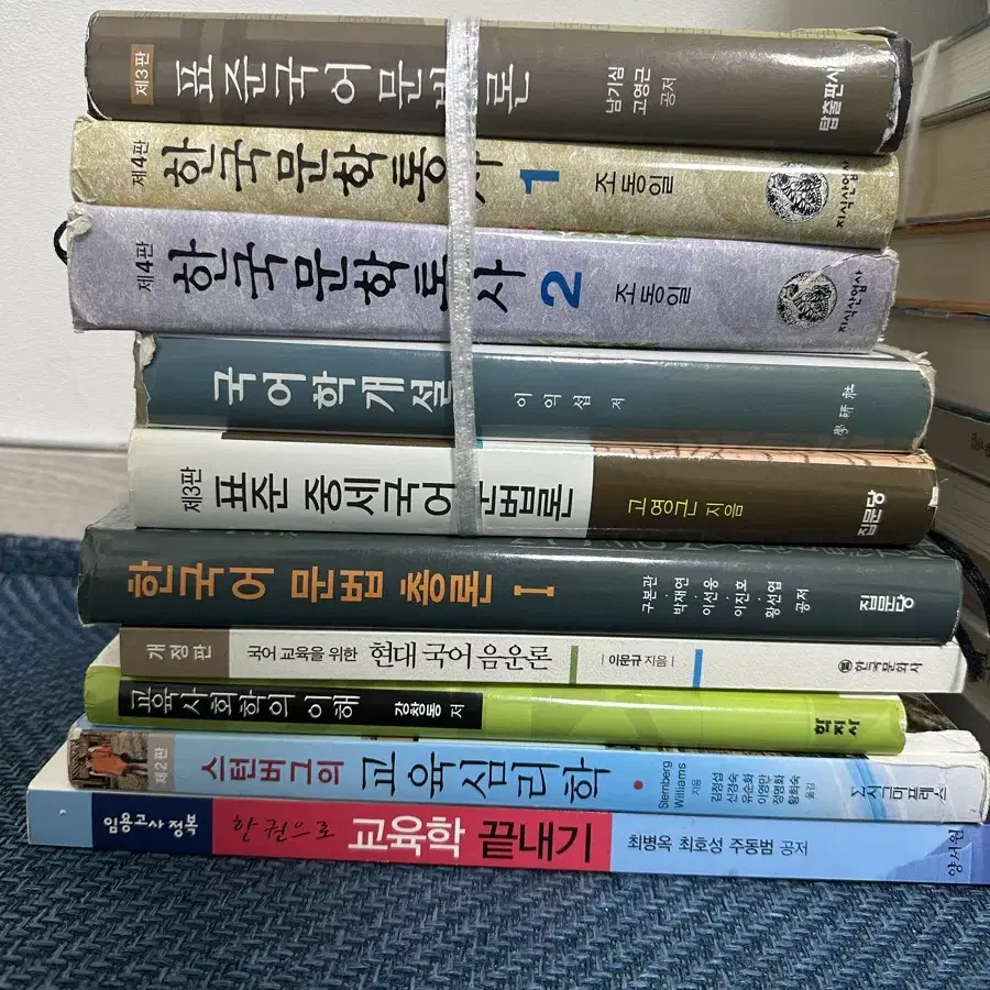 국어교육 임용고시 책 팔아요