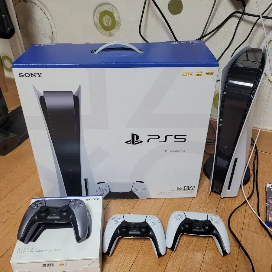 ps5 디스크에디션 추가패드및 게임타이틀일괄