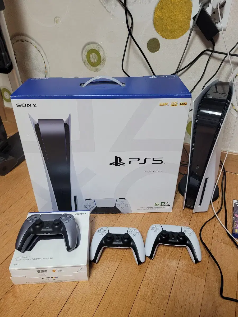 ps5 디스크에디션 추가패드및 게임타이틀일괄