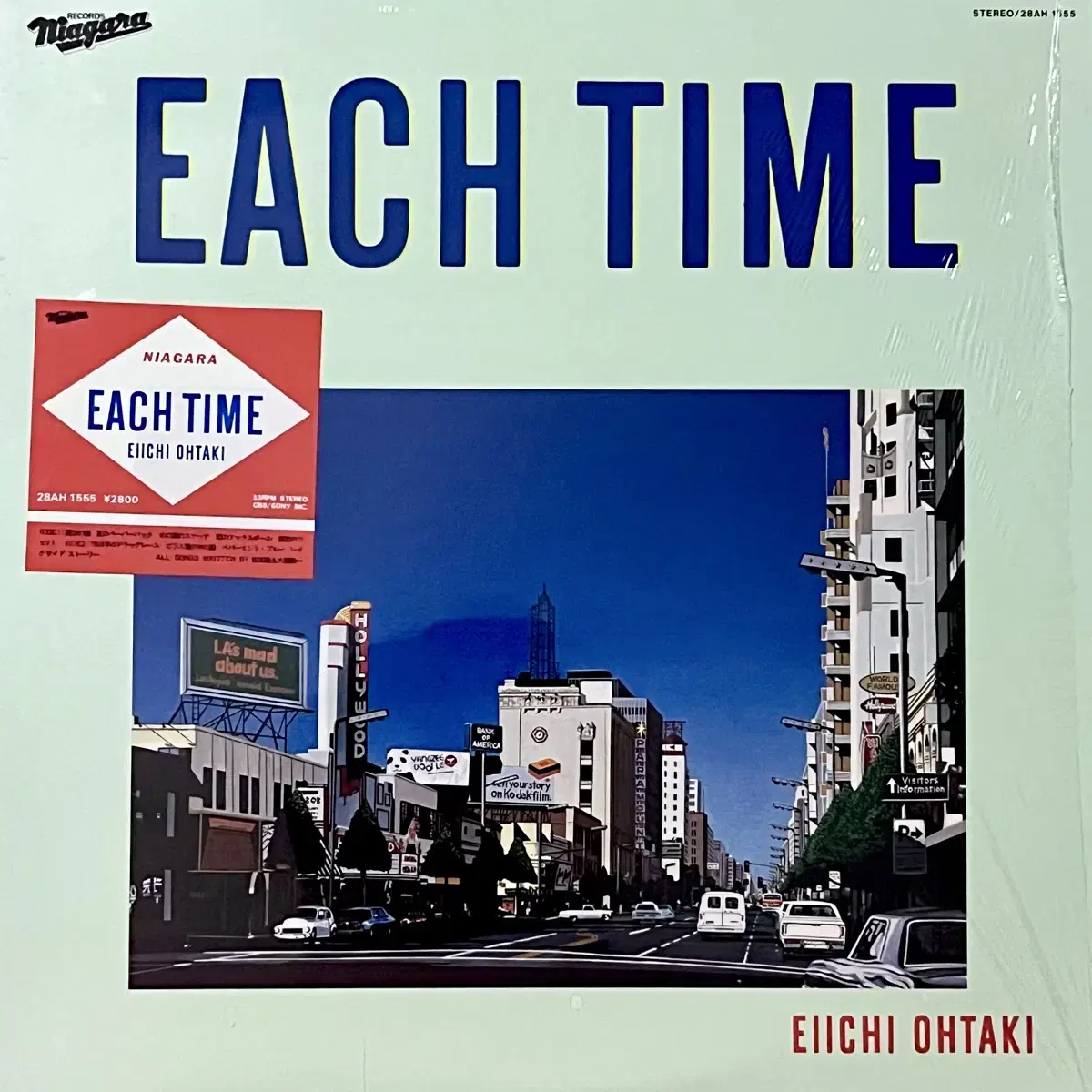 시티팝LP 오타키 에이이치 Eiichi Ohtaki -Each Time