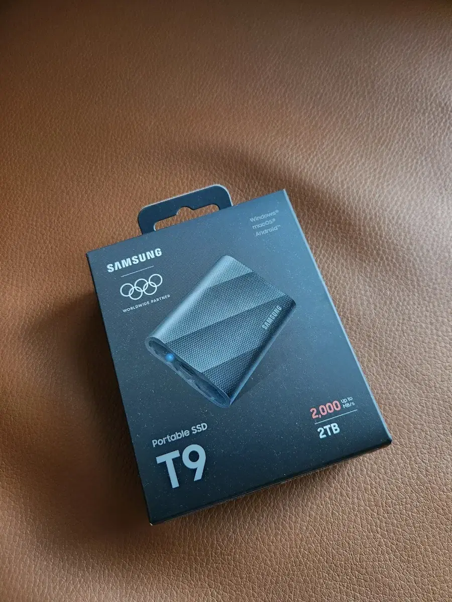 삼성 SSD T9 2TB 미개봉