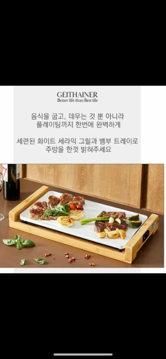 가이타이너 전기그릴 스테이크그릴 새상품