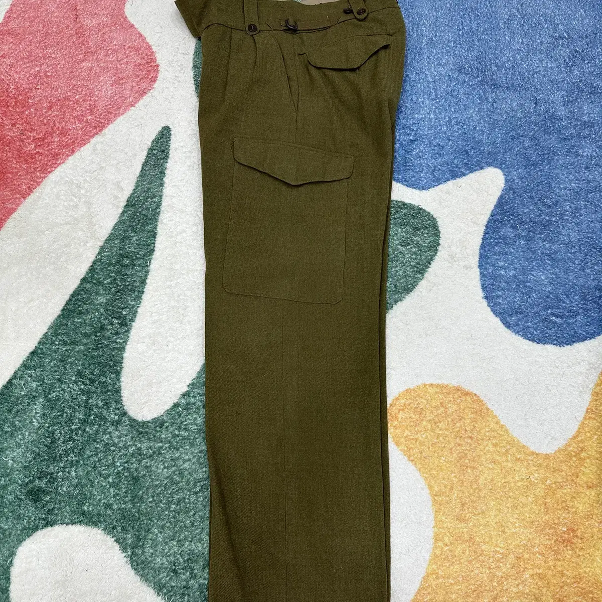 1950's 호주군 울 밀리터리 팬츠 (32~36size)