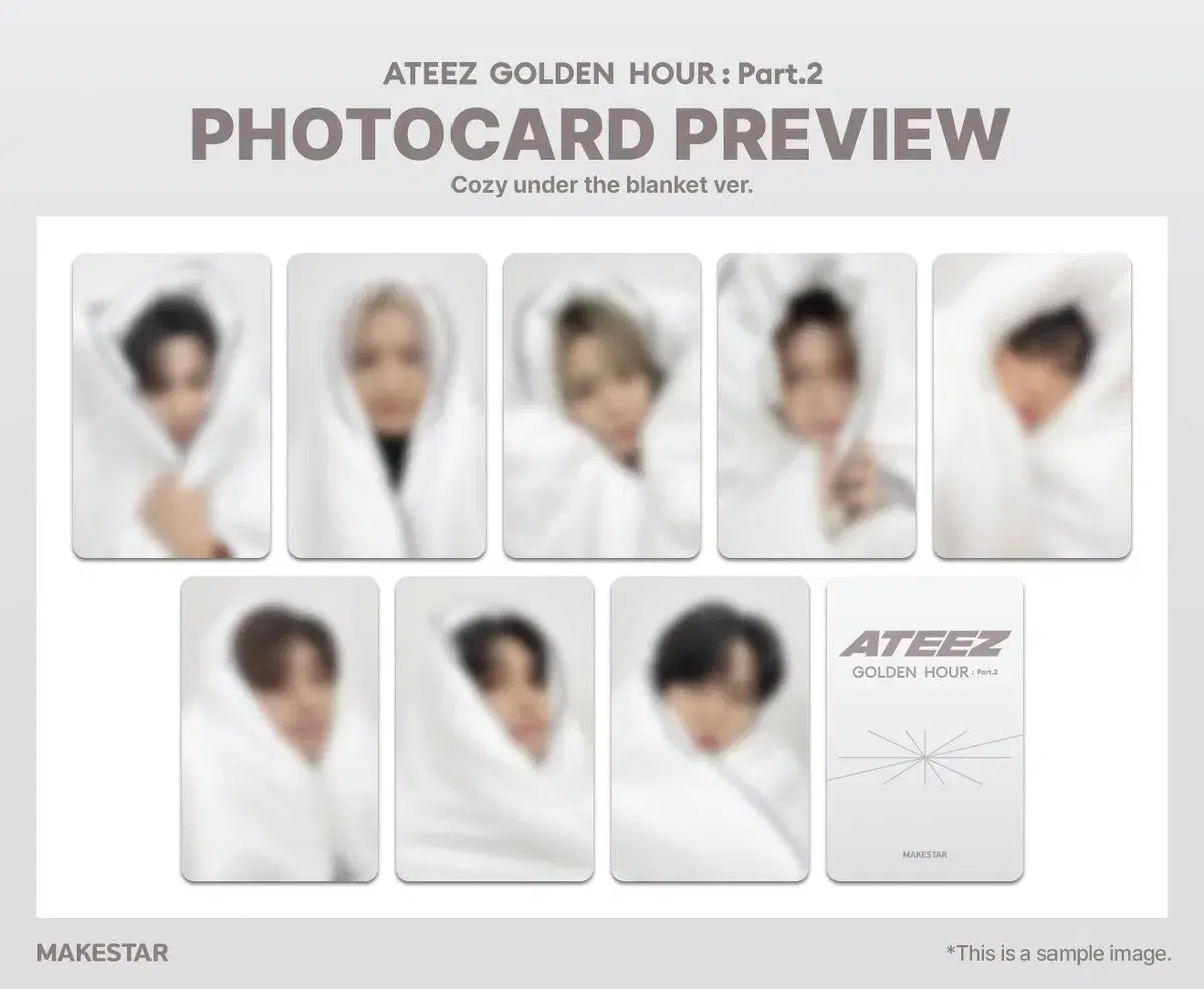 ateez golden hour makestar 이불밖은위험해 album unreleased photocard photocard ld buncheol