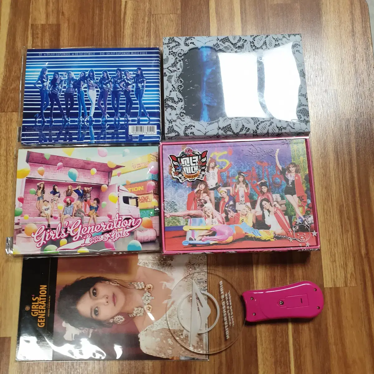 소녀시대 앨범 4세트(맥시싱글2세트)DVD CD 블루레이 응원봉 굿즈