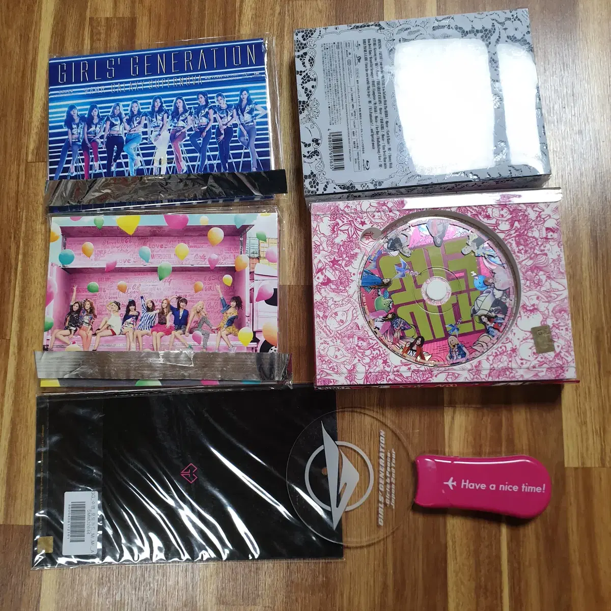 소녀시대 앨범 4세트(맥시싱글2세트)DVD CD 블루레이 응원봉 굿즈