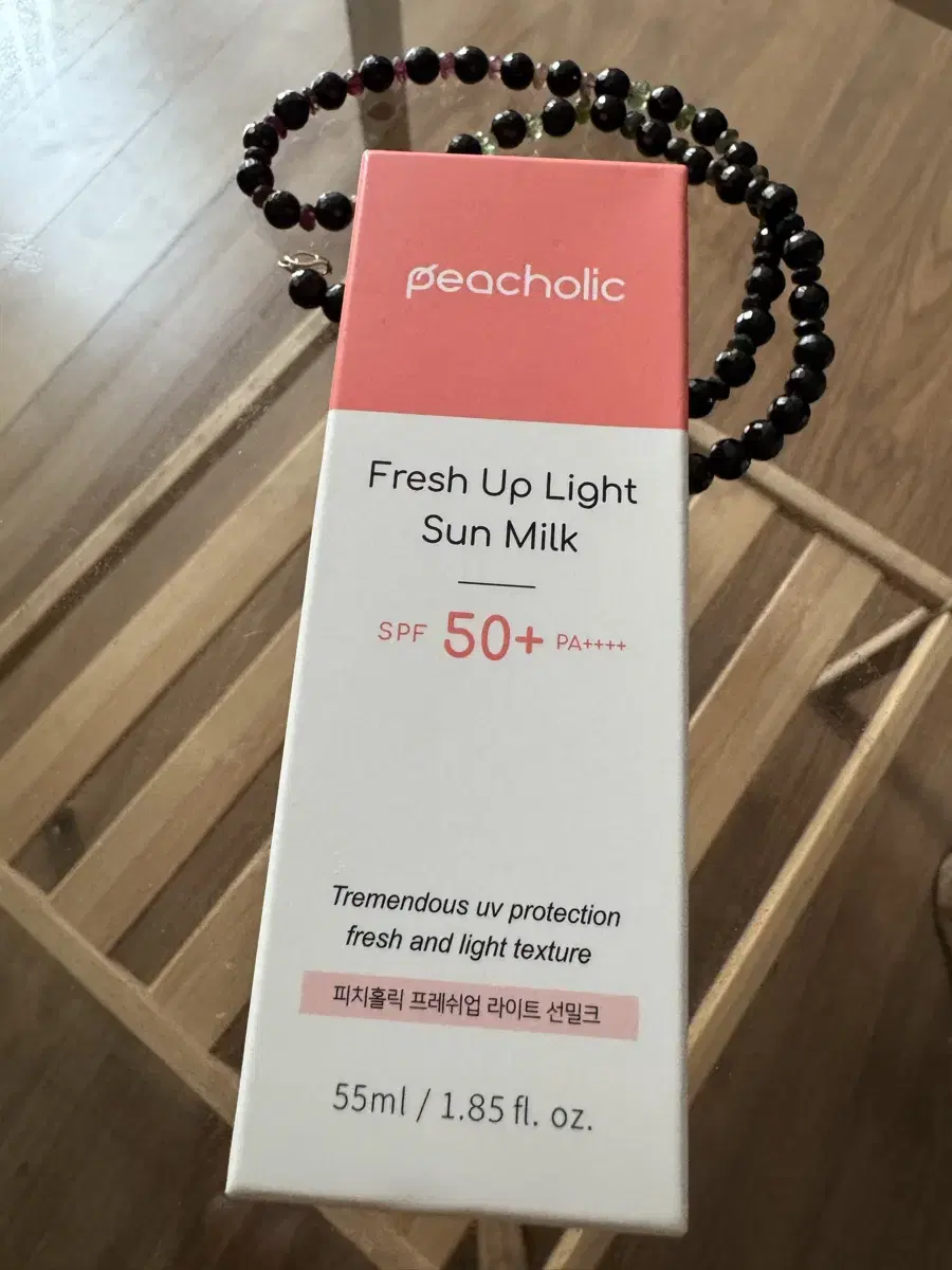 피치홀릭 프레쉬업 라이트 선밀크 55ml(SPF50+) 1개