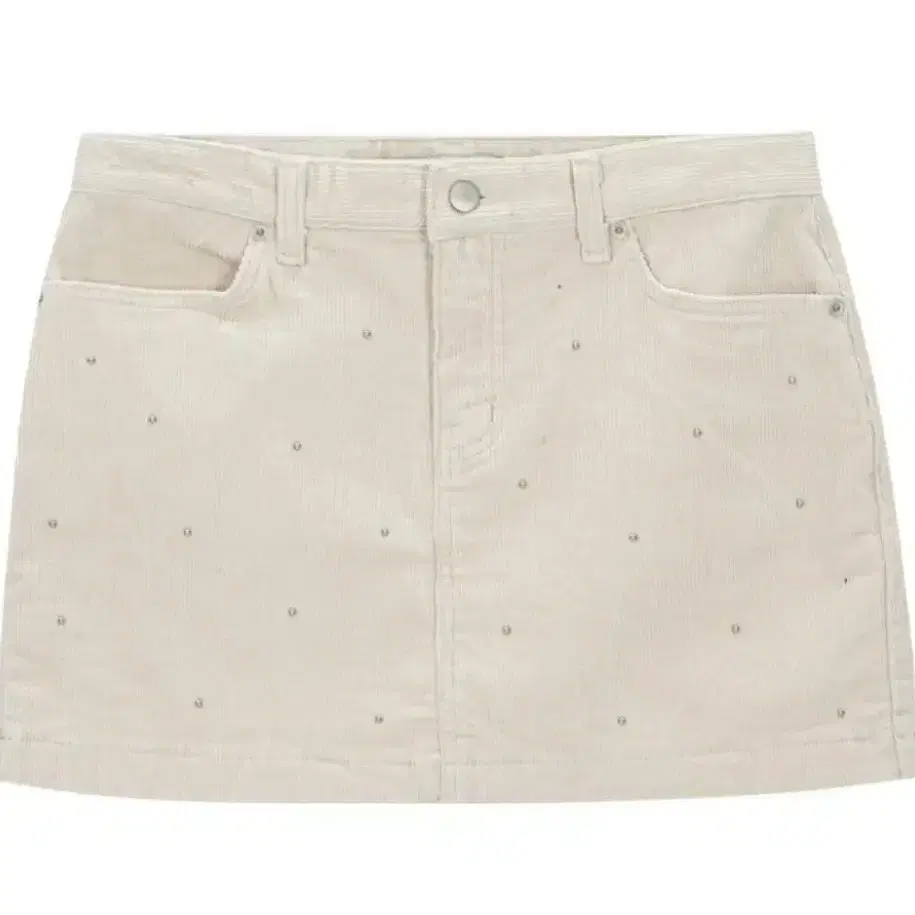 SALAD BAGUNI Pearl Corduroy Mini Skirt -