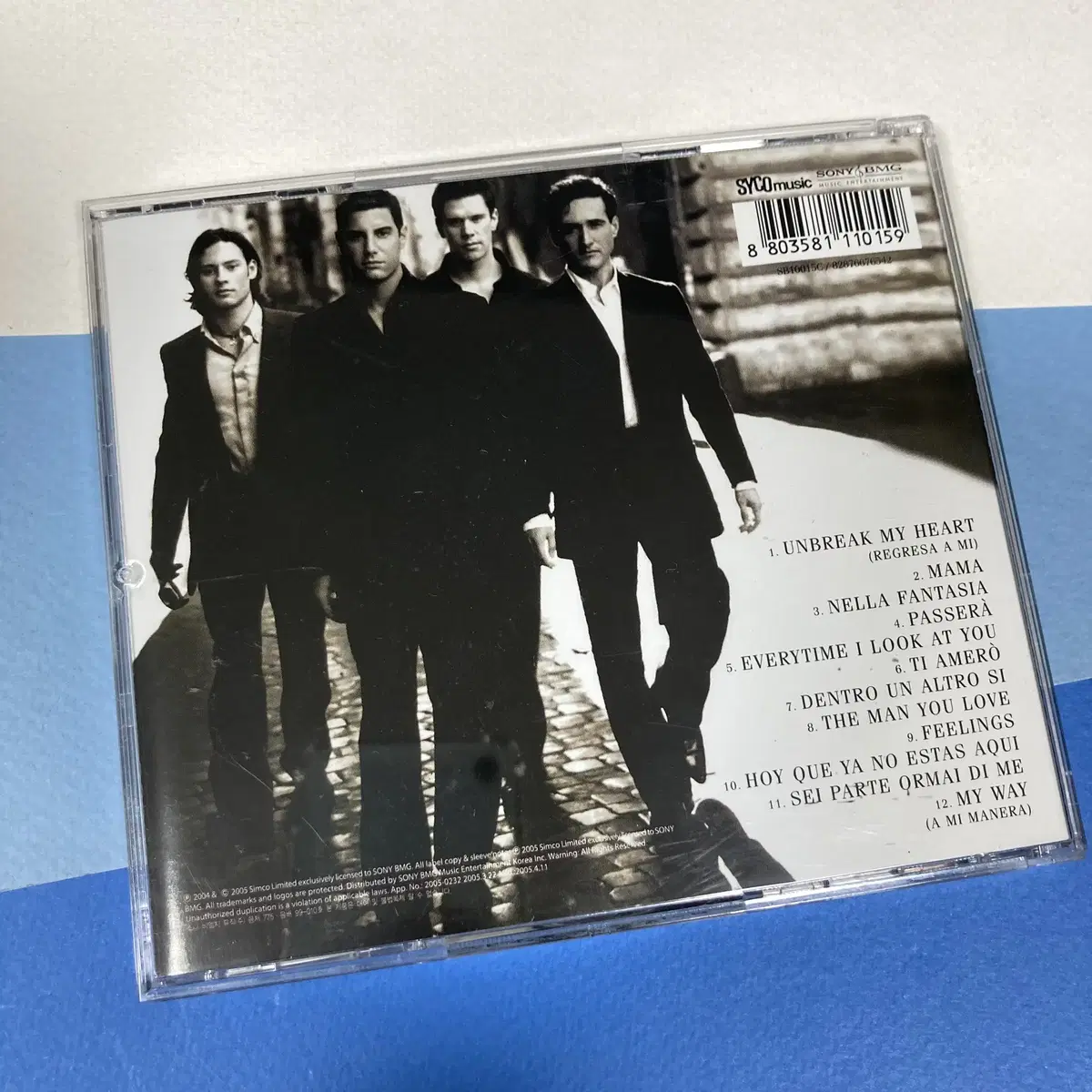 [중고음반/CD] 팝페라 일 디보 IL DIVO 데뷔앨범