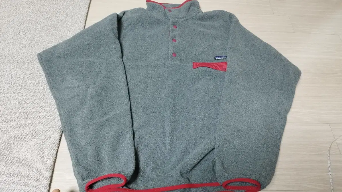 Patagonia Sinchilla Lightweight Nickel+Red Men's M